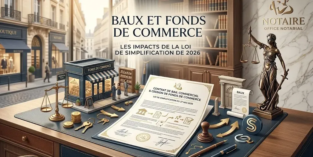 Un entrepreneur grenoblois signant un acte authentique de cession de fonds de commerce avec son notaire